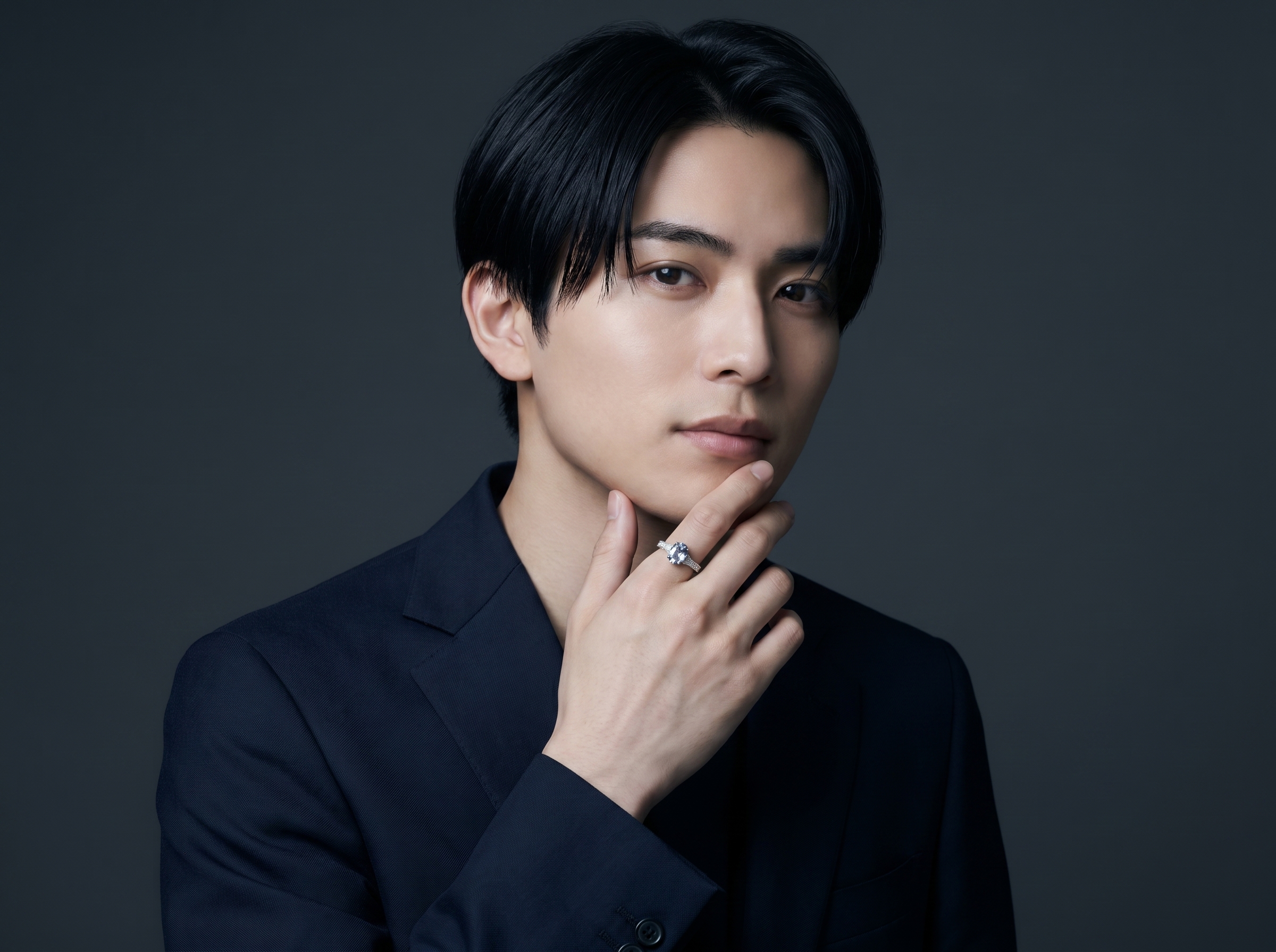 Minato Suzukaze wearing The Nexus Ring